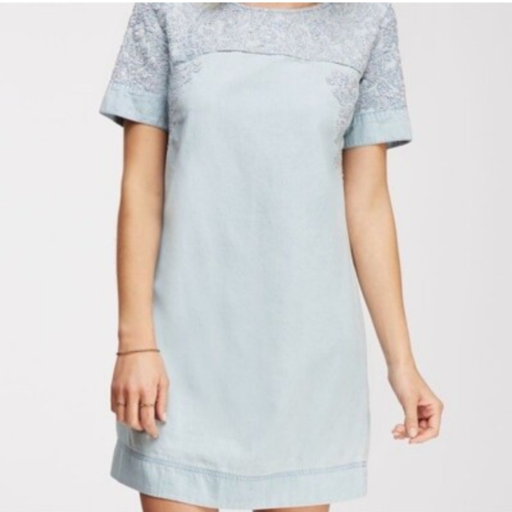 Life in Progress Blue Sheath Mini Dress